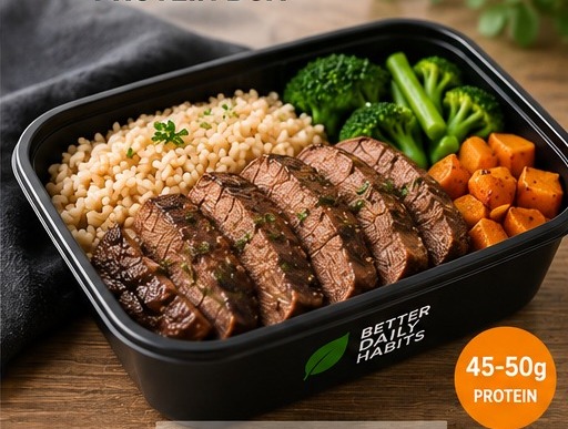Lean beef protein box